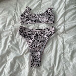 cute pattern bathing suit